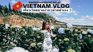 แนะนำ ที่พัก ที่เที่ยว ร้านอาหาร เวียดนาม Vietnam vlog เที่ยวเวียดนาม ด้วยตัวเอง 3 เมือง โฮจิมิน-มุยเน่-ดาลัท สนุกมากก Brinkkty